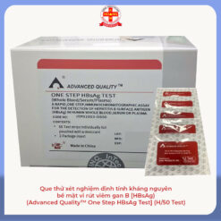 Que thử xét nghiệm định tính kháng nguyên bề mặt vi rút viêm gan B [HBsAg) (Advanced Quality™ One Step HBsAg Test] (H/50)